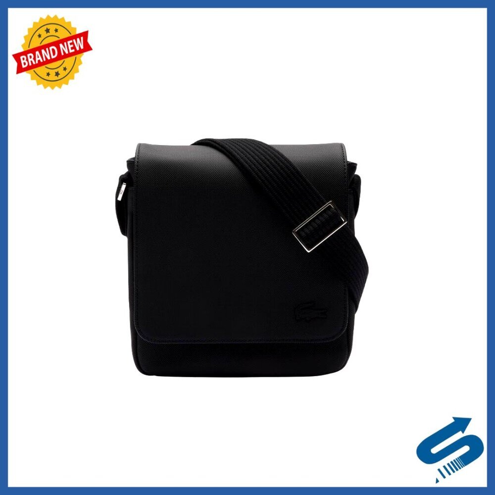 Classic Flap Crossbody Bag with Adjustable Strap and Multiple Pockets